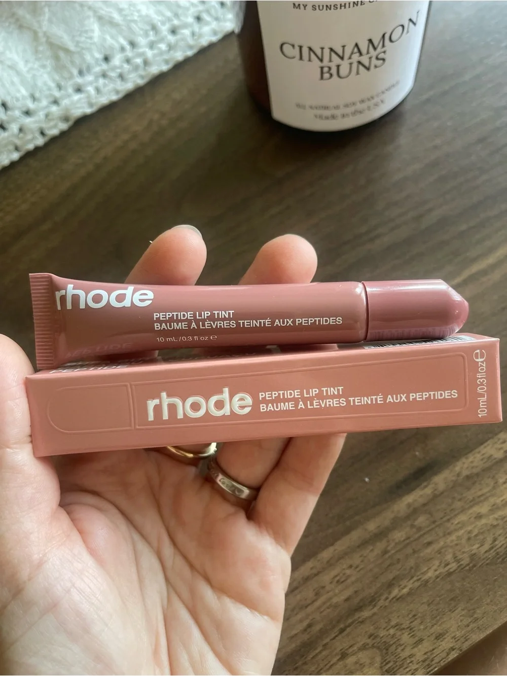 Rhode Peptide Lip Tint in Mauve Pink